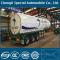 42000 ~ 45000liters de aceite tanque de remolque, remolque cisterna de gran capacidad combustible para la venta